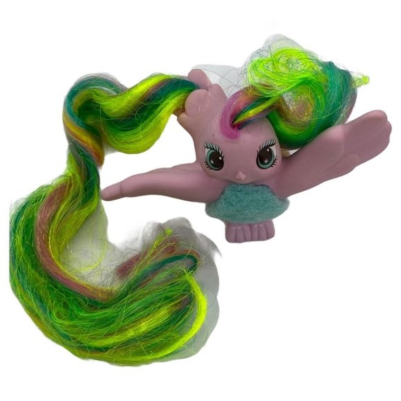 Snuggle Tails Fairy Tails bird w/ Fuzzy Belly Purple Bird - Picture 2 of 10